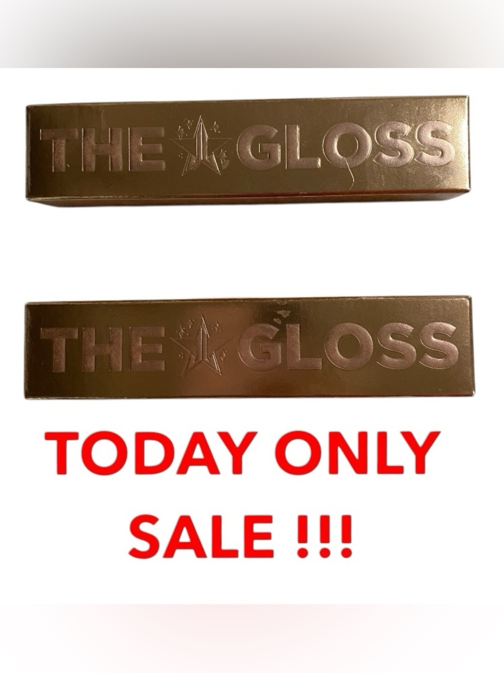 💥 Two Lip Glosses NIB Jeffree Star